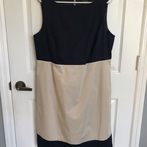 NWT Brooks Brothers Navy and Khaki Dress Size 16